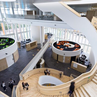 I arbejdet med at designe bygninger over hele verden har tegnestuen nogle faste fokuspunkter. Et af dem er adfærdsdesign.