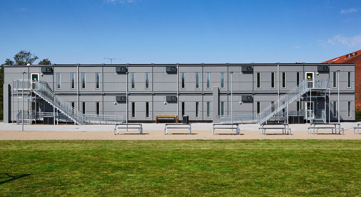 På Building Green kan du høre om Expandias nye og miljøvenlige skolemodul, S3000.